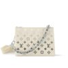 Louis Vuitton Coussin PM Leather Shoulder Bag Cream 26Cm M11986