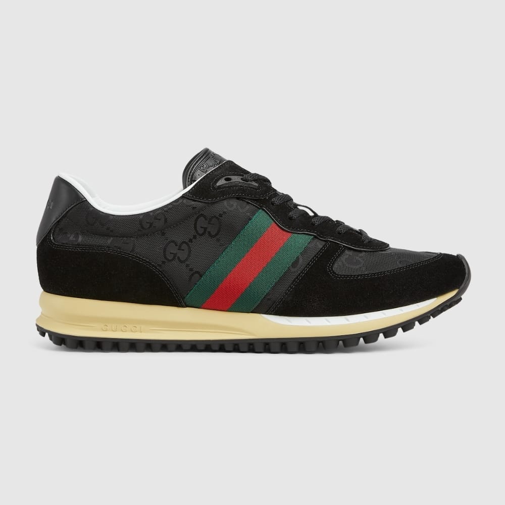 Gucci Men's Re Motion GG Canvas Sneaker Black 832461 Aaew3 1042 - Image 3