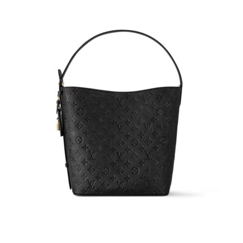 Louis Vuitton All In GM Monogram Empreinte Tote Bag Black 30cm M13044