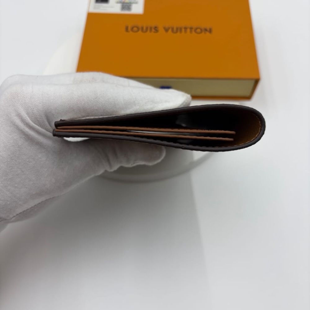 Louis Vuitton Passport Cover Monogram Forest Canvas Brown 14Cm M27023 - Image 7