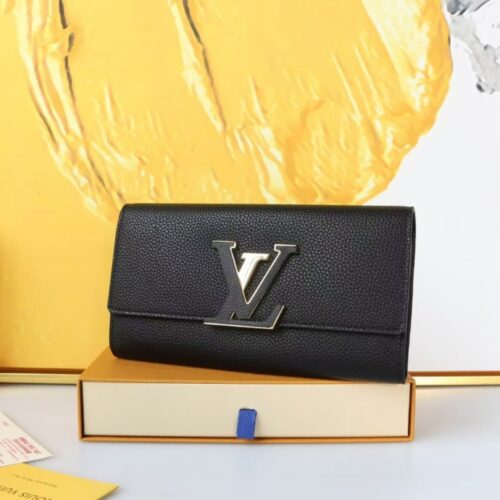 Alternative view of Louis Vuitton Capucines Wallet Black M61248