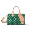 Louis Vuitton Speedy P9 Bandoulière 25 Monogram Canvas Handle Bag Green 25Cm M24423