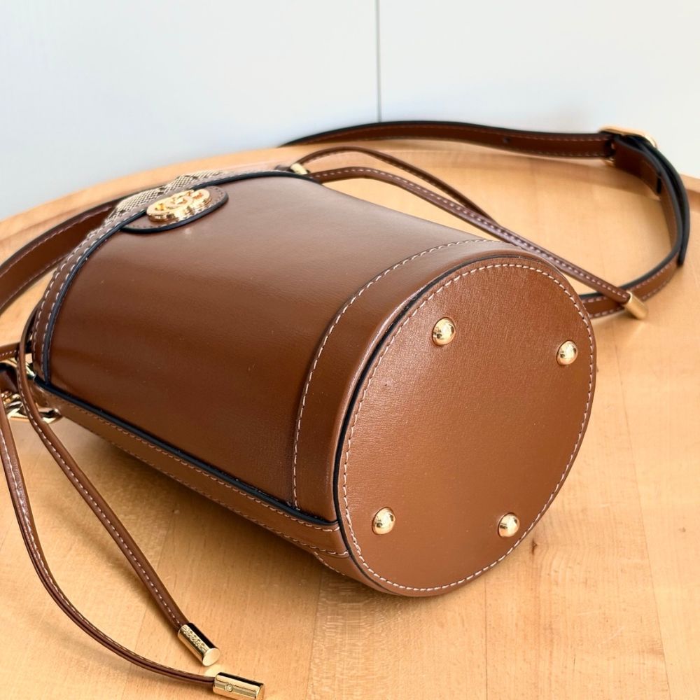 Gucci Ophidia Mini Bucket Bag Brown 20Cm 760201 AACP4 2342 - Image 8
