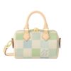 Louis Vuitton Speedy Bandoulière 20 Damier Canvas Handle Bag Pistachio 20Cm N40515