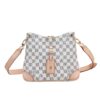 Louis Vuitton Odéon PM Damier Azur Shoulder Bag Beige 26Cm