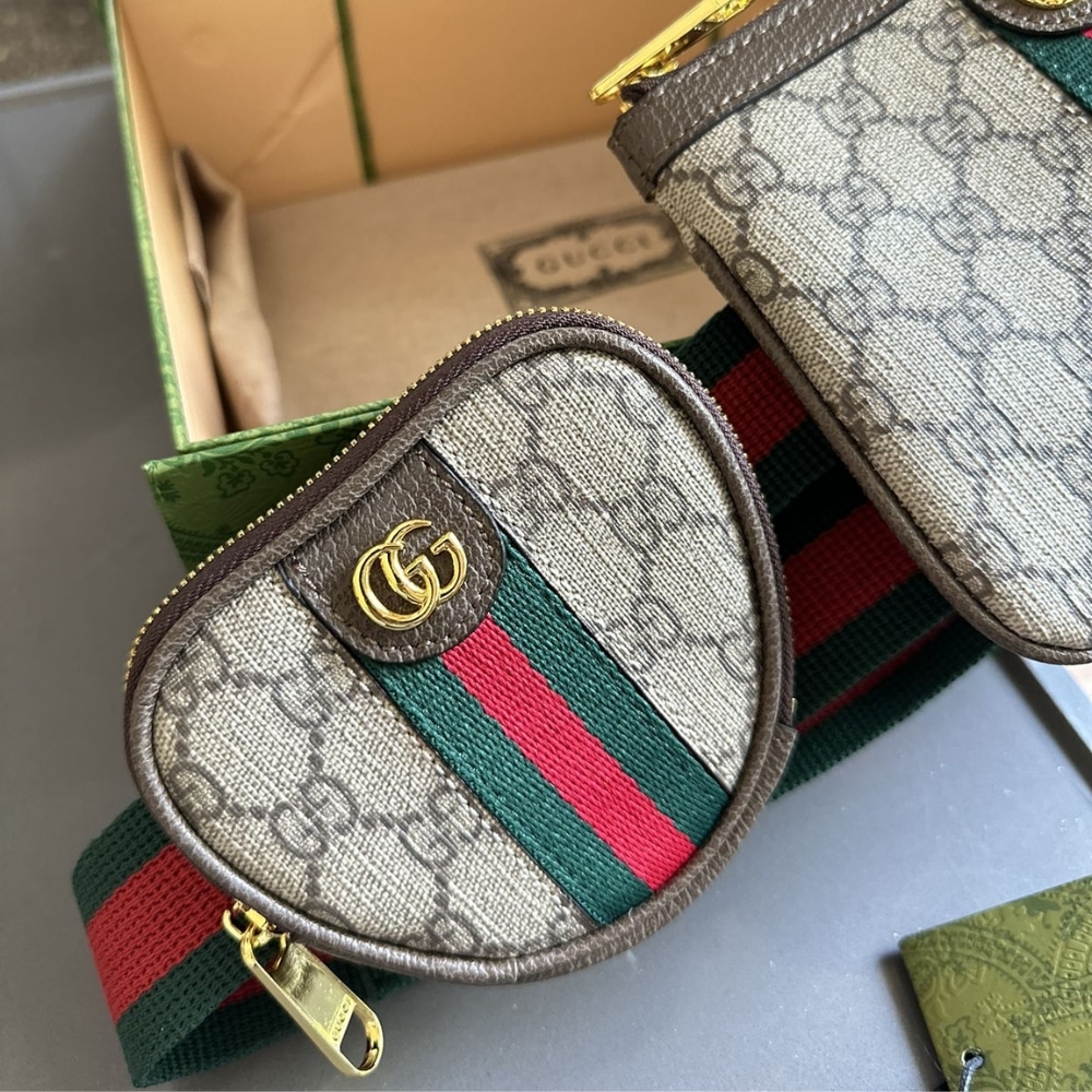 Gucci Ophidia GG Supreme Canvas Belt Bag Beige Ebony 20cm 698805 96iwg 8745gg - Image 7