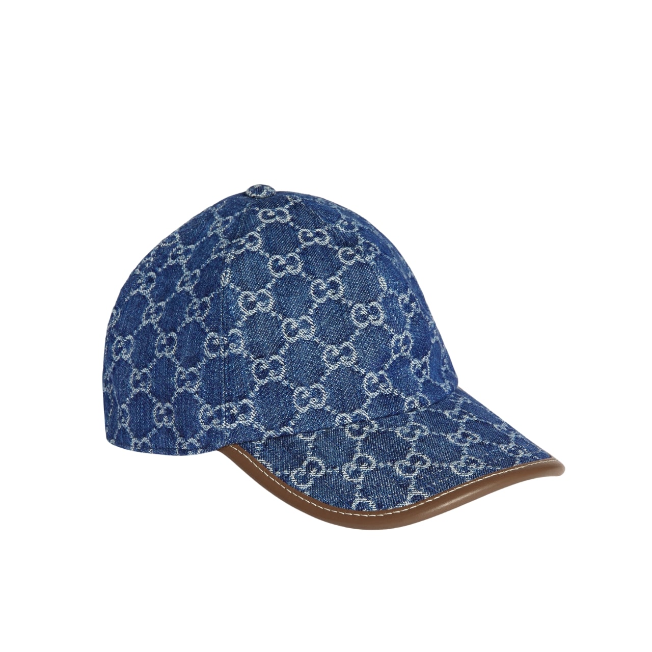 Gucci GG Denim Baseball Cap Blue 816450 3ha7u 4265