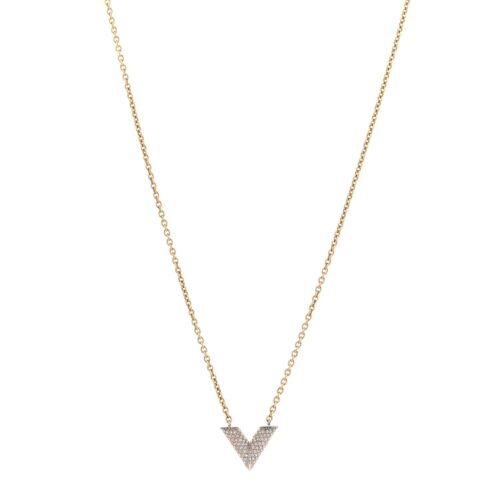 Louis Vuitton Crystal Essential V Necklace M68033