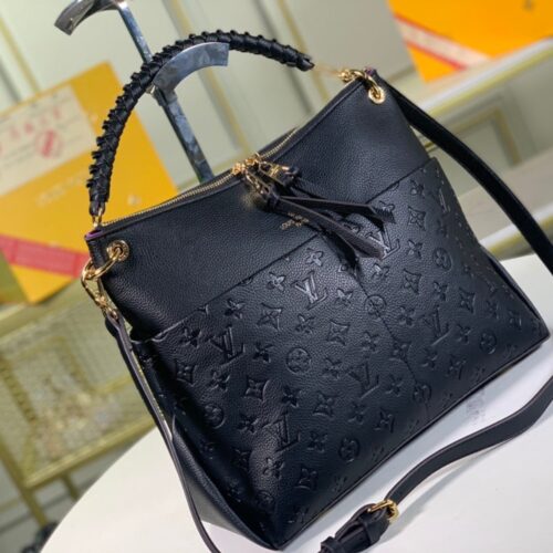Alternative view of Louis Vuitton Maida Hobo Bag Monogram Empreinte Black 32cm M45522