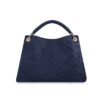 Louis Vuitton Artsy MM Monogram Empreinte Hobo Bag Navy Blue 41Cm