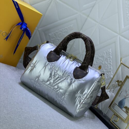 Alternative view of Louis Vuitton Speedy Bandouliére 25 Recycled Nylon Silver 25Cm M20973