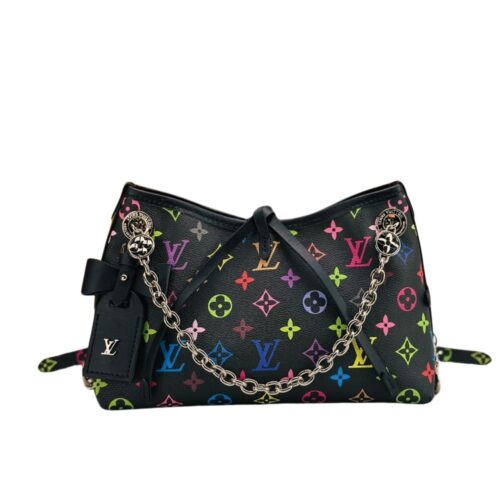Louis Vuitton CarryAll BB Monogram Canvas Shoulder Bag Multicoloured 26cm
