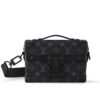 Louis Vuitton Soul Trunk Monogram Eclipse Canvas Crossbody Bag Black 19cm M11743