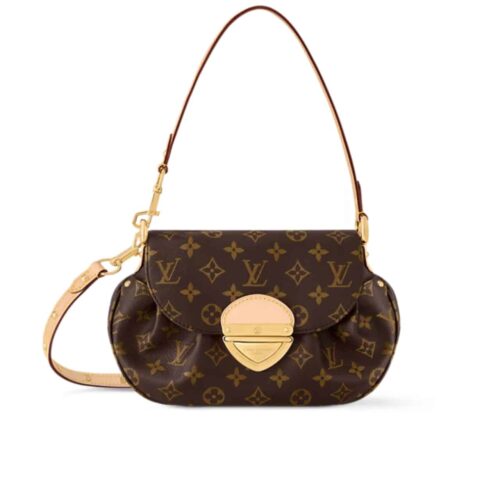 Louis Vuitton Sunset Monogram Canvas Shoulder Bag Brown 27Cm M13617