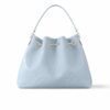 Louis Vuitton Bundle Monogram Empreinte Shoulder Bag Blue Washed 28Cm M11187