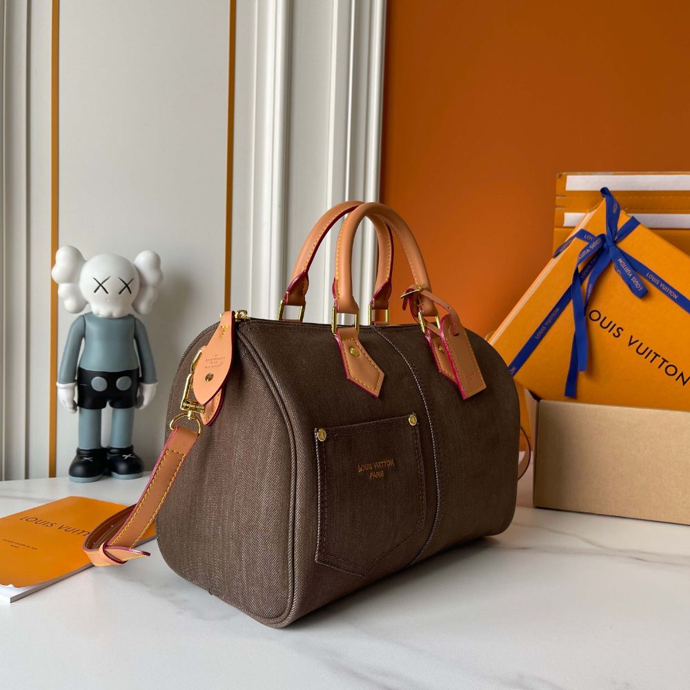 Louis Vuitton Speedy 30 Bandoulière Brown 34Cm M29170 - Image 3