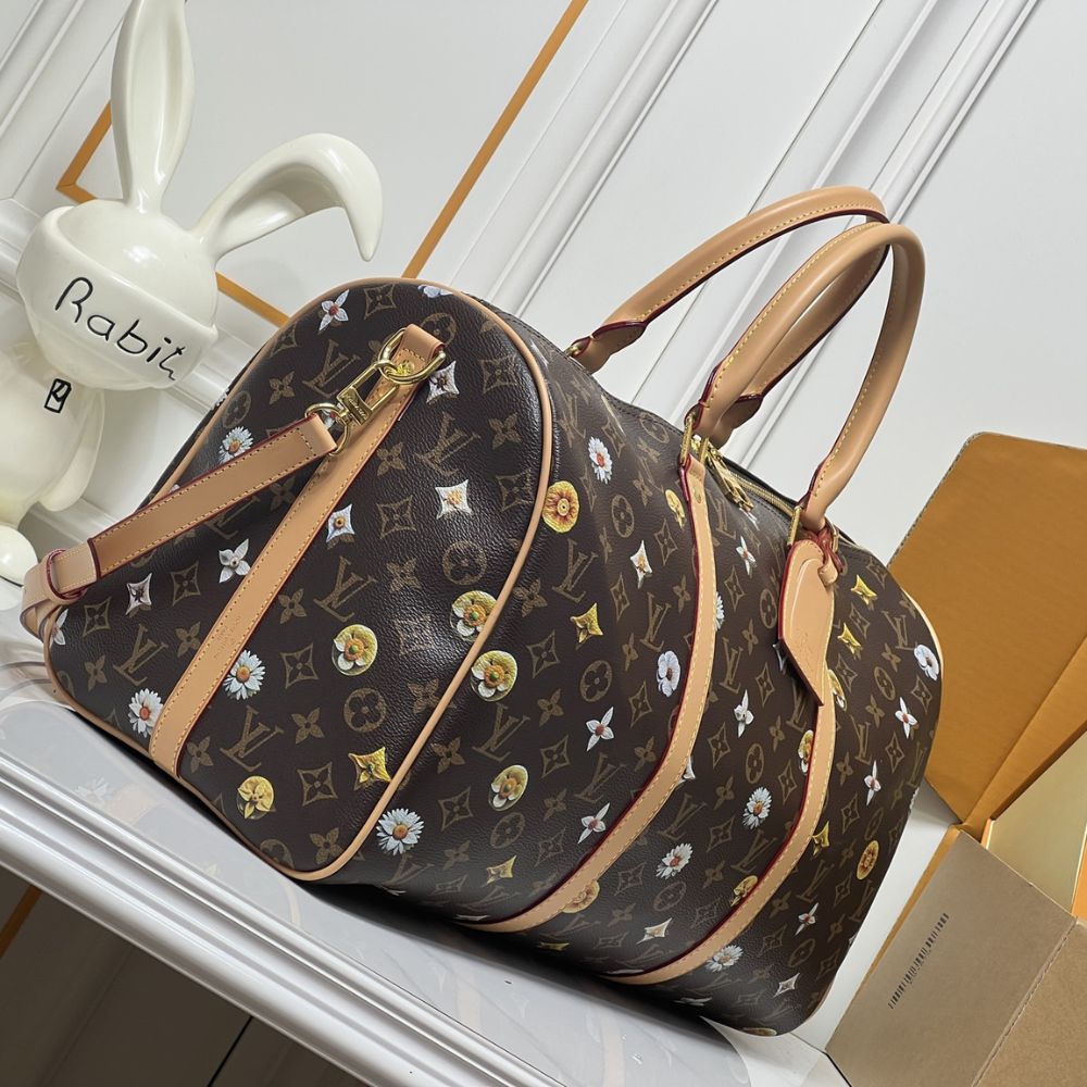 Louis Vuitton Keepall Bandoulière 45 Brown 45Cm - Image 3
