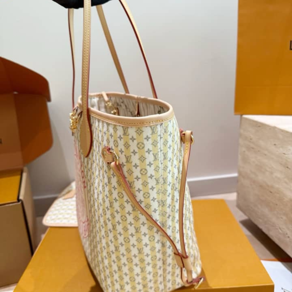 Louis Vuitton Neverfull MM LV Stamp Banana 32Cm M28457 - Image 8