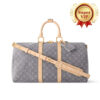 [Super Vip 1:1] Louis Vuitton Keepall Bandoulière 45 Cloudy Gray 45Cm M13748