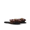 Louis Vuitton X Takashi Murakami Lily Flat Monogram Canvas Mule Sakura Brown 1AGVYB
