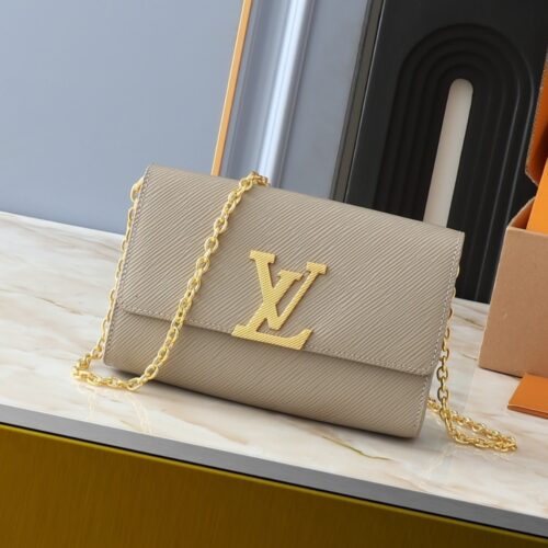 Alternative view of Louis Vuitton Pochette Louise Epi Leather Shoulder Bag Champagne 22cm M12789