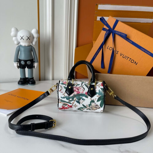 Alternative view of Louis Vuitton Nano Speedy Monogram Canvas Dune 16Cm M29149