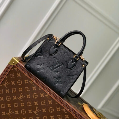 Alternative view of Louis Vuitton Onthego BB Monogram Empreinte Black 18Cm M46993