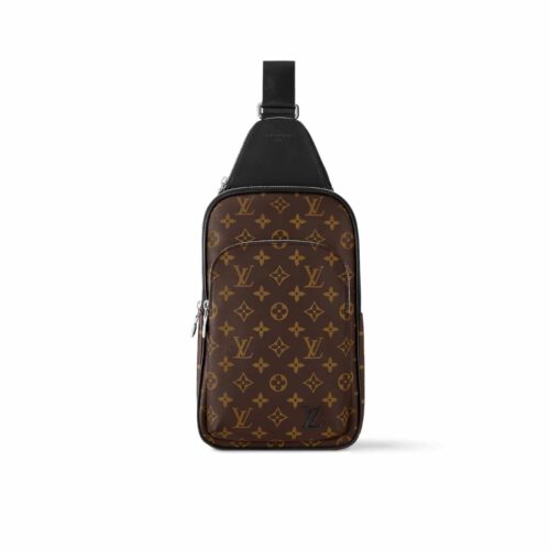 Louis Vuitton Avenue Slingbag Monogram Macassar Brown 31Cm M46327