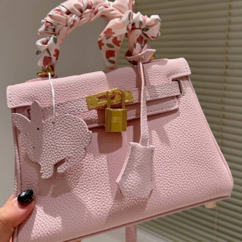 Alternative view of Hermes Birkin 20 Togo Leather Handbag Light Pink 20Cm