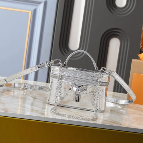 Alternative view of Louis Vuitton Vanity Chain Pouch Silver 19cm M26097