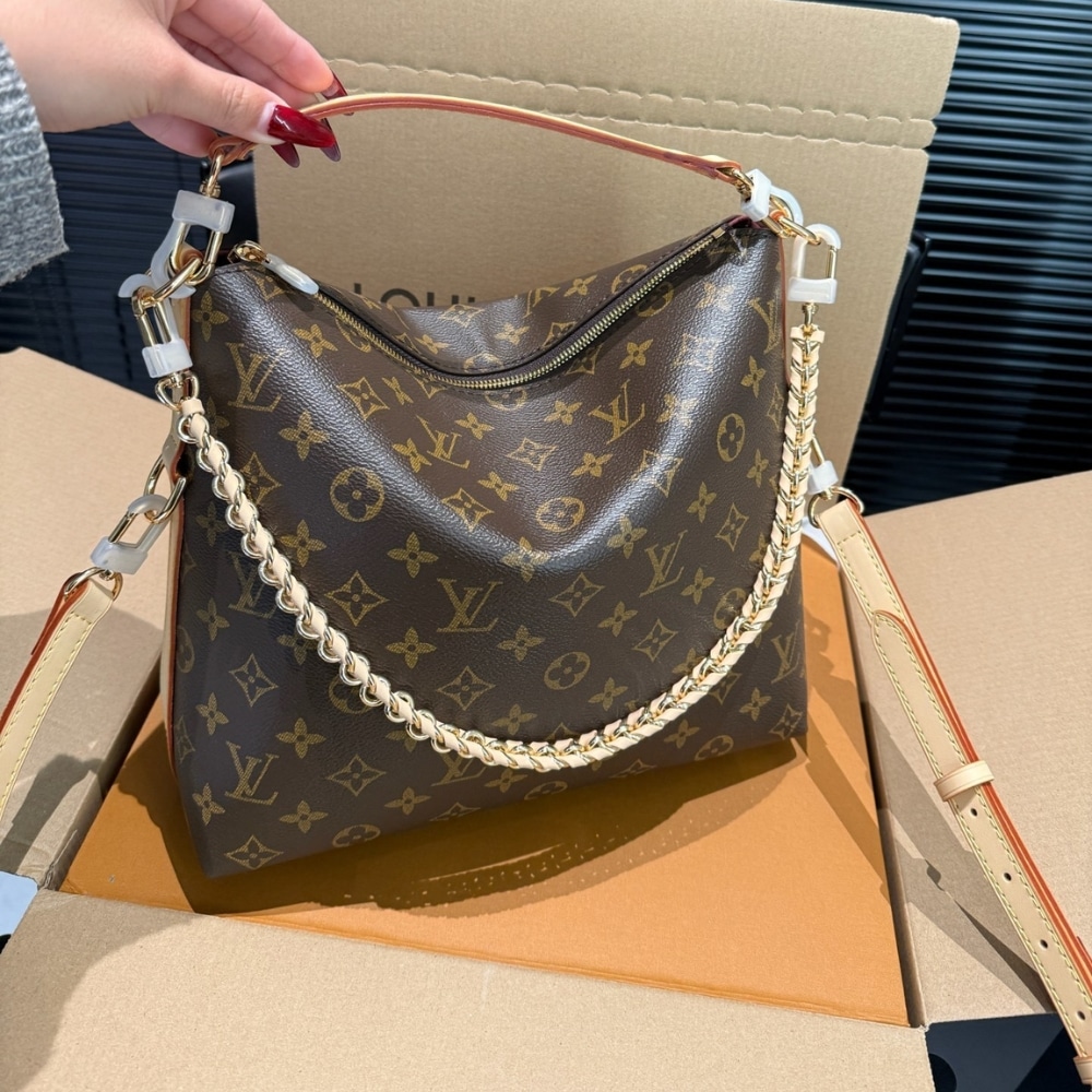 Louis Vuitton Multipass Medium Grained Leather Shoulder Bag Brown 27Cm M27825 - Image 2