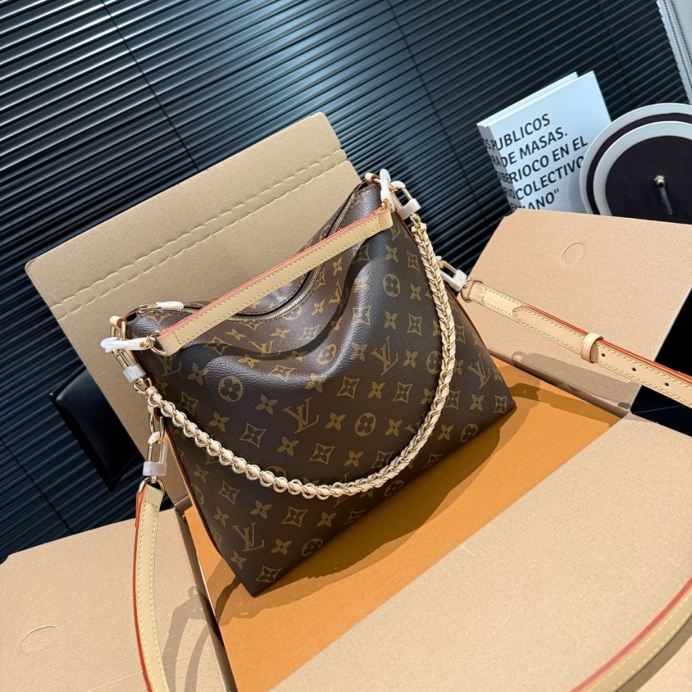 Louis Vuitton Multipass Medium Grained Leather Shoulder Bag Brown 27Cm M27825 - Image 3