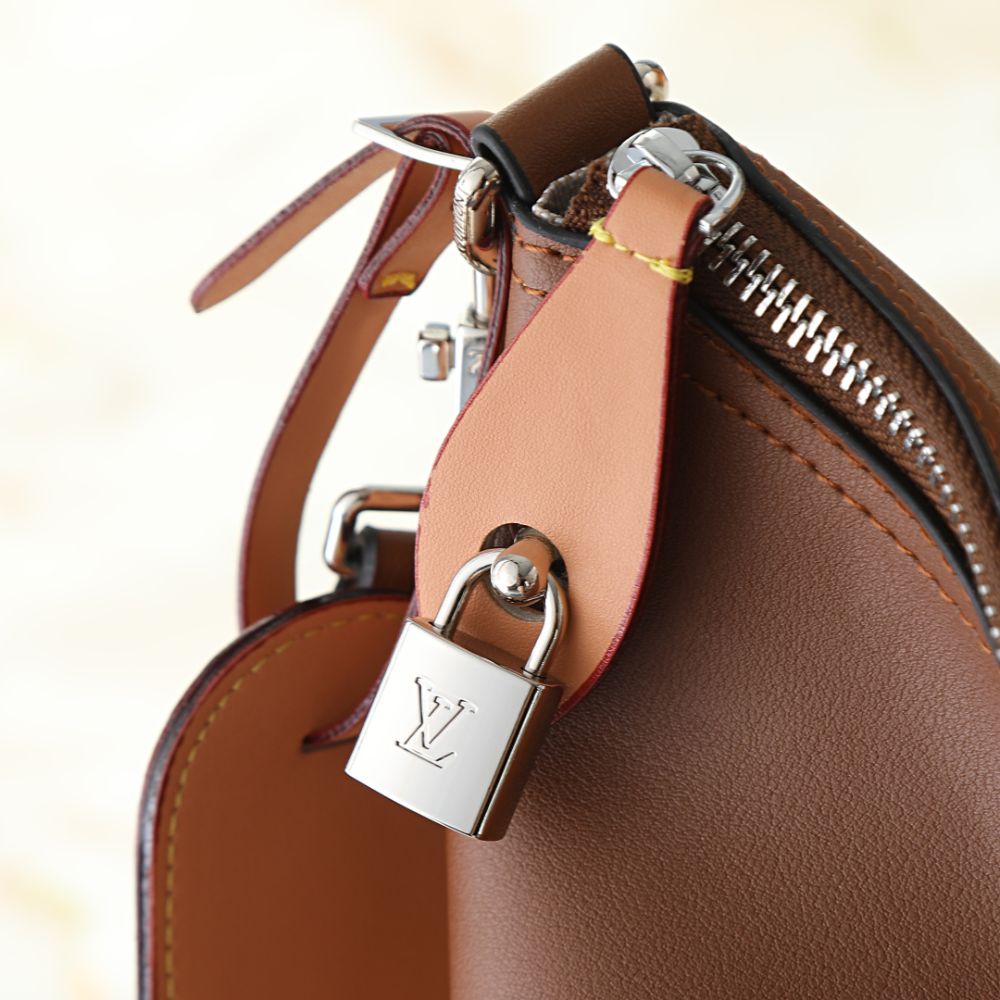 Louis Vuitton Vagabond Hobo Malletier Caramel Brown 48Cm M28392 - Image 8
