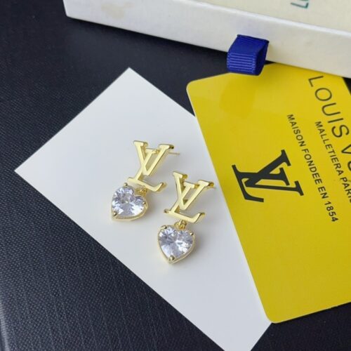 Alternative view of Louis Vuitton Iconic Heart Earrings Gold M02385