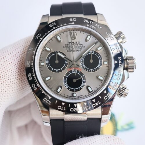 Alternative view of [Super Vip 1:1] Rolex Cosmograph Daytona Oyster White Gold And Black 40Mm 116519Ln 0027