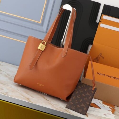 Alternative view of Louis Vuitton Low Key Cabas MM Cognac 47Cm M25342
