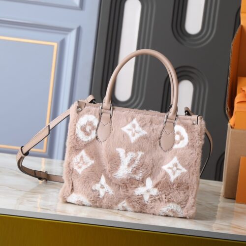 Alternative view of Louis Vuitton Onthego PM Monogram Cashmere Beige 25Cm M15030