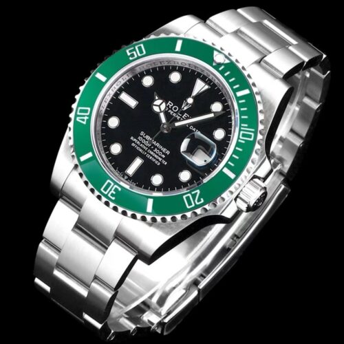 Alternative view of [Super Vip 1:1] Rolex Submariner Date Oyster Oystersteel White Gold And Green 41Mm 126610Lv 0002