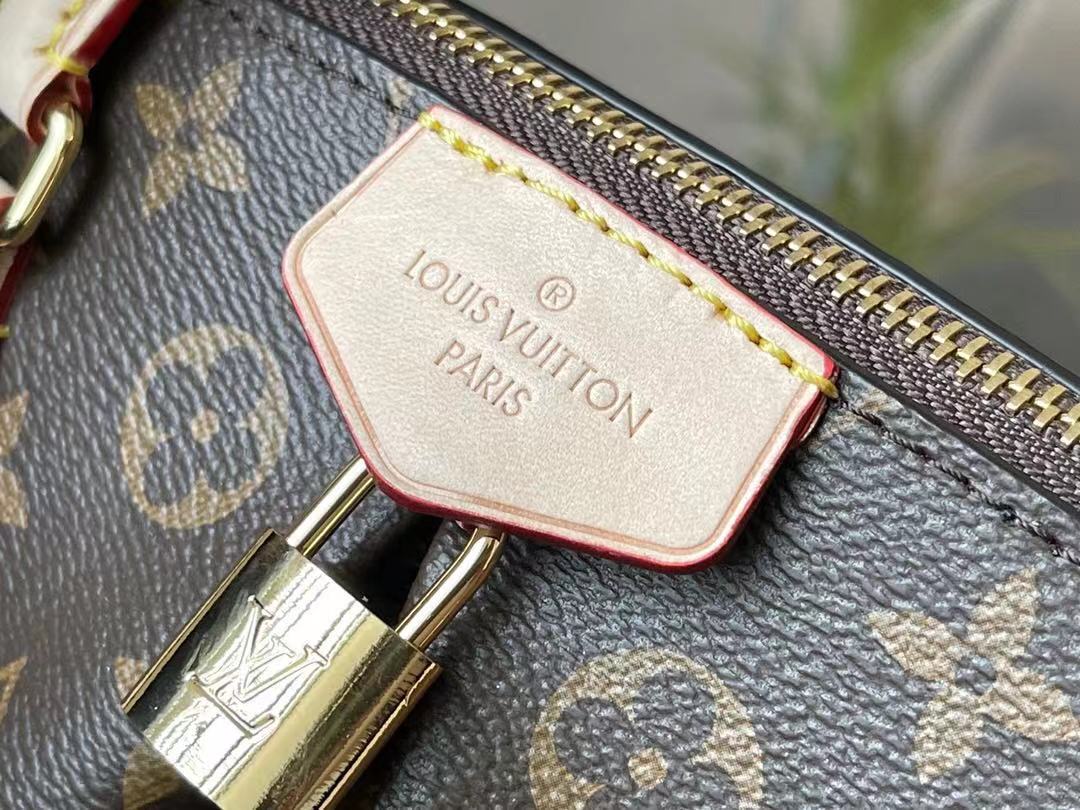 Louis Vuitton Boétie MM Handle Bag Brown 31Cm M45987 - Image 5