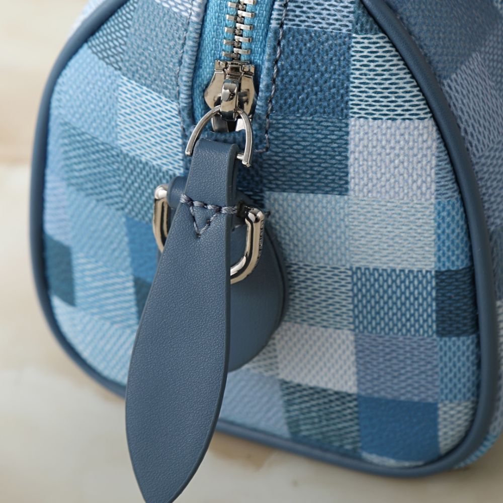 Louis Vuitton Speedy 18 Bandoulière Blue 18Cm M29050 - Image 7