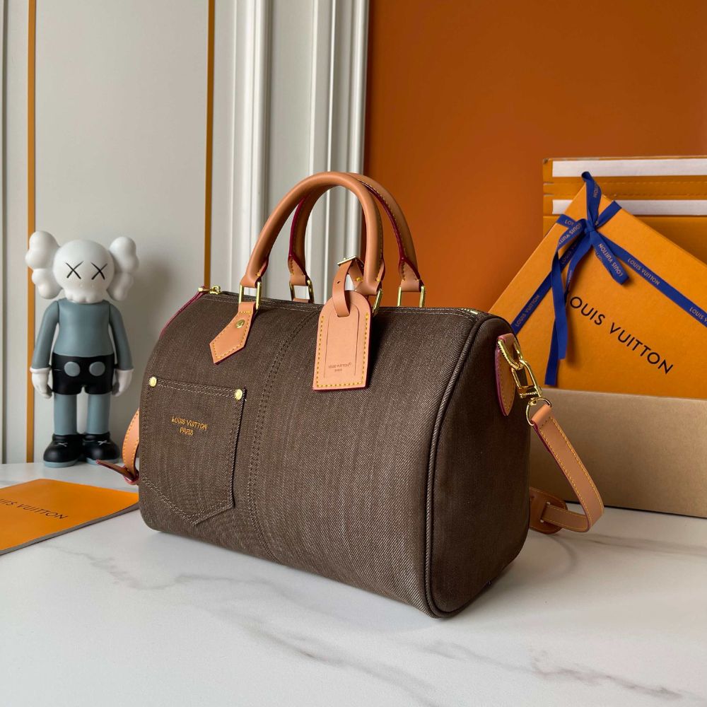 Louis Vuitton Speedy 30 Bandoulière Brown 34Cm M29170 - Image 4