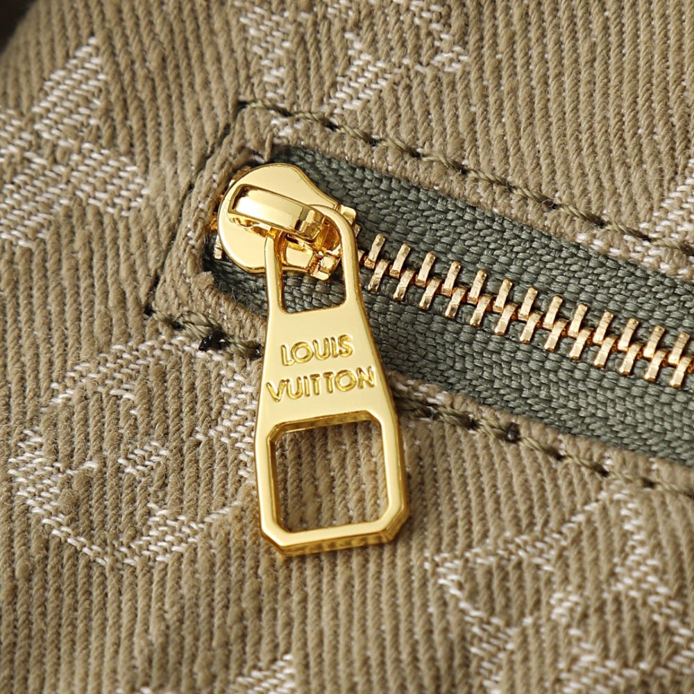 Louis Vuitton Carryall Cargo PM Khaki Denim 33Cm M27623 - Image 7