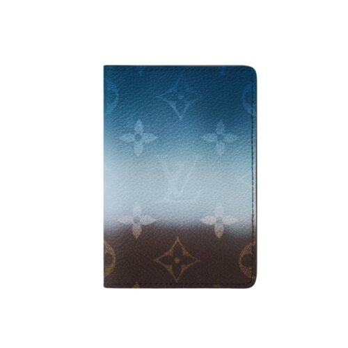 Louis Vuitton Pocket Organizer Blue 11Cm M28004