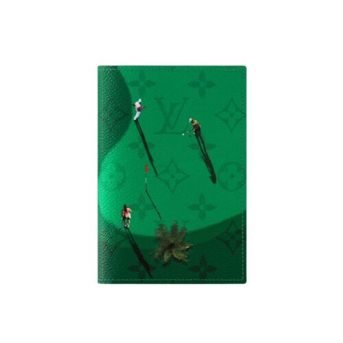 Louis Vuitton Passport Cover Golf Green 14Cm M14875