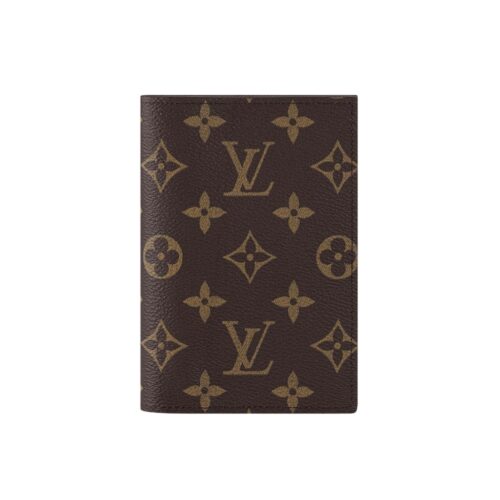 Louis Vuitton Passport Cover Monogram Canvas Brown 14Cm M64502