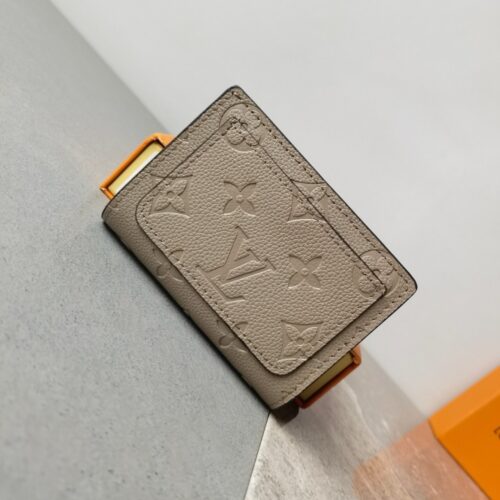 Alternative view of Louis Vuitton Cléa Wallet Monogram Empreinte Leather Tourterelle 11Cm M80152