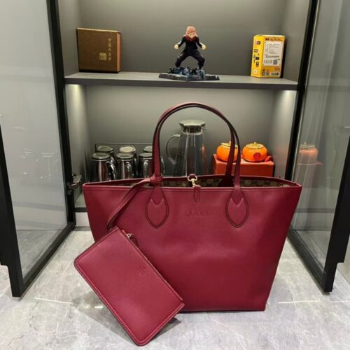 Alternative view of Gucci Totissima Large Reversible Tote Rosso Ancora Red 30Cm 839112 Aafeq 6258
