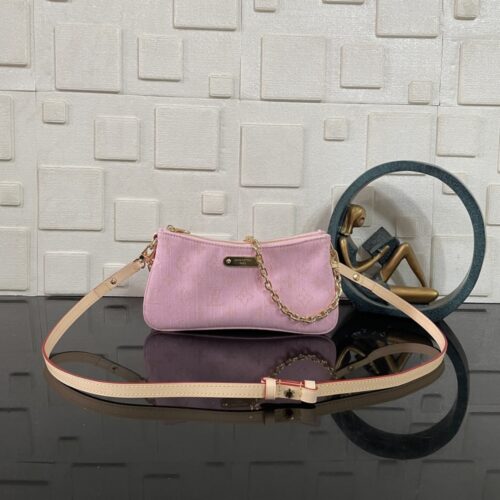 Alternative view of [Super Vip 1:1] Louis Vuitton Pochette Liv Washed Pink 24Cm M14159