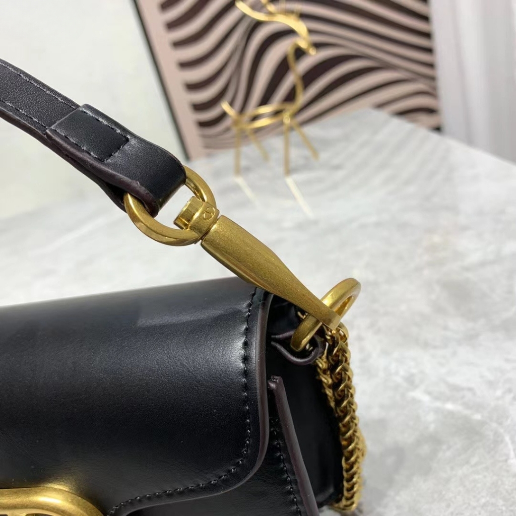 Valentino Garavani Locó Small Shoulder Bag In Black 20cm 7W2B0K53ZXL 0NO - Image 3