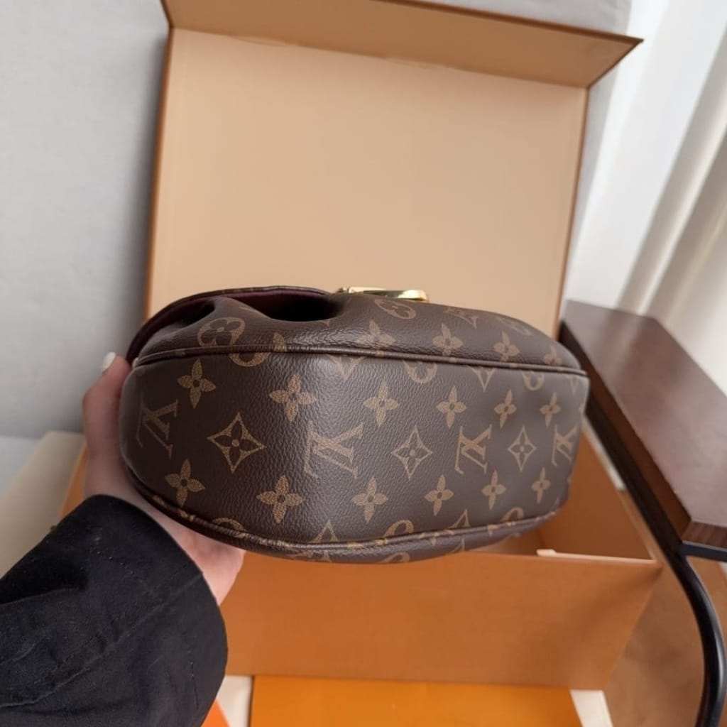 Louis Vuitton Sunset Monogram Canvas Shoulder Bag Brown 27Cm M13617 - Image 8